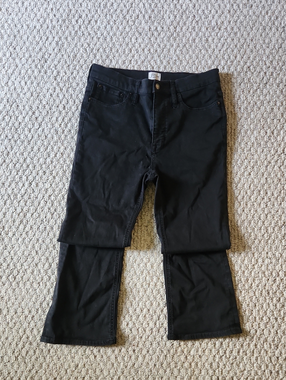 J Crew Denim Black Jeans